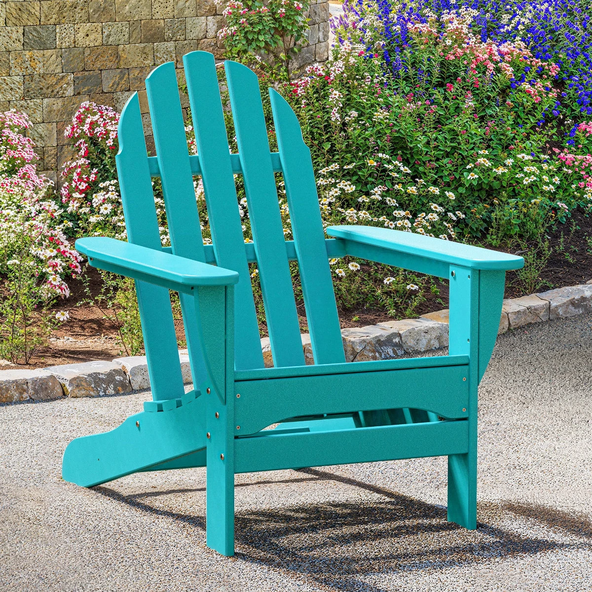 POLYWOOD Classic Adirondack Chair - All-Weather Outdoor Comfort 6 POLYWOOD Classic Adirondack Chair - All-Weather Outdoor Comfort - Image 4