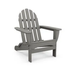 POLYWOOD Classic Folding Adirondack Chair | All-Weather Comfort