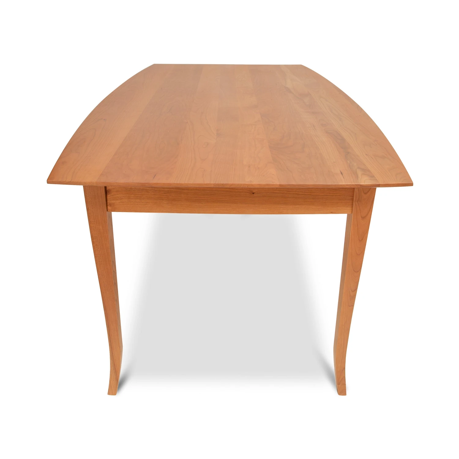 Solid Hardwood Classic Shaker Boat-Shaped Dining Table with Flare Legs 5 Solid Hardwood Classic Shaker Boat-Shaped Dining Table with Flare Legs - Image 3