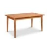 Classic Shaker Solid Top Dining Table - Handcrafted Sustainable Wood -VERMONT WOODS Classic Shaker Rectangular Solid Top Dining Table