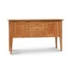 Classic Shaker Small Buffet - Sustainable Solid Wood Sideboard 2 Classic Shaker Small Buffet - Sustainable Solid Wood Sideboard -VERMONT WOODS Classic Shaker Small Buffet