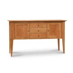Classic Shaker Small Buffet - Sustainable Solid Wood Sideboard