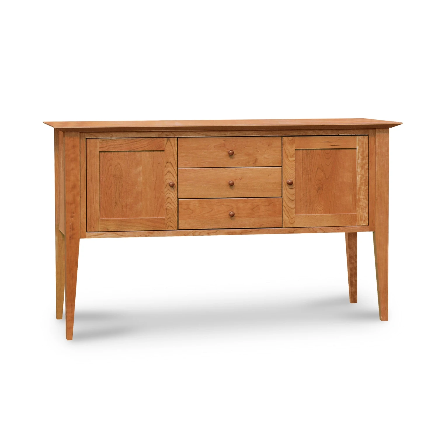 Classic Shaker Small Buffet - Sustainable Solid Wood Sideboard 4 Classic Shaker Small Buffet - Sustainable Solid Wood Sideboard - Image 2