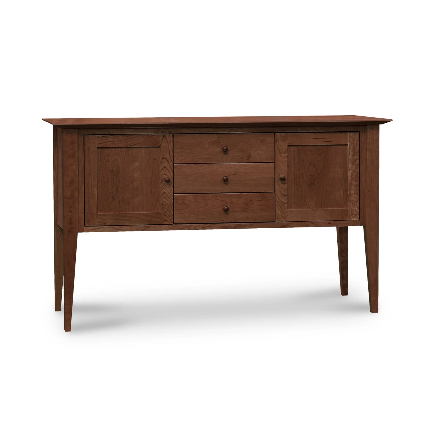 Classic Shaker Small Buffet - Sustainable Solid Wood Sideboard 6 Classic Shaker Small Buffet - Sustainable Solid Wood Sideboard - Image 4