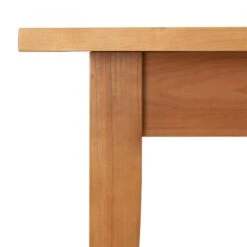 Classic Shaker Solid Hardwood Dining Table with Boat Top -VERMONT WOODS Classic Shaker Solid Boat Top Table 4