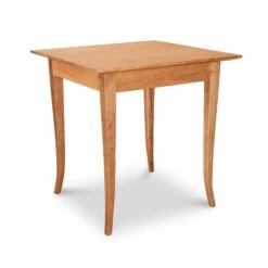 Classic Shaker Flare Leg Square Solid Top Table 11 Classic Shaker Flare Leg Square Solid Top Table -VERMONT WOODS Classic Shaker Square Solid Top Table 30x30 Natural Cherry