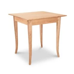 Classic Shaker Flare Leg Square Solid Top Table 12 Classic Shaker Flare Leg Square Solid Top Table -VERMONT WOODS Classic Shaker Square Solid Top Table 30x30 Natural Maple