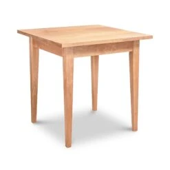Classic Shaker Square Solid Wood Dining Table -VERMONT WOODS Classic Shaker Taper Leg Square Dining Table 30x30 Natural Maple