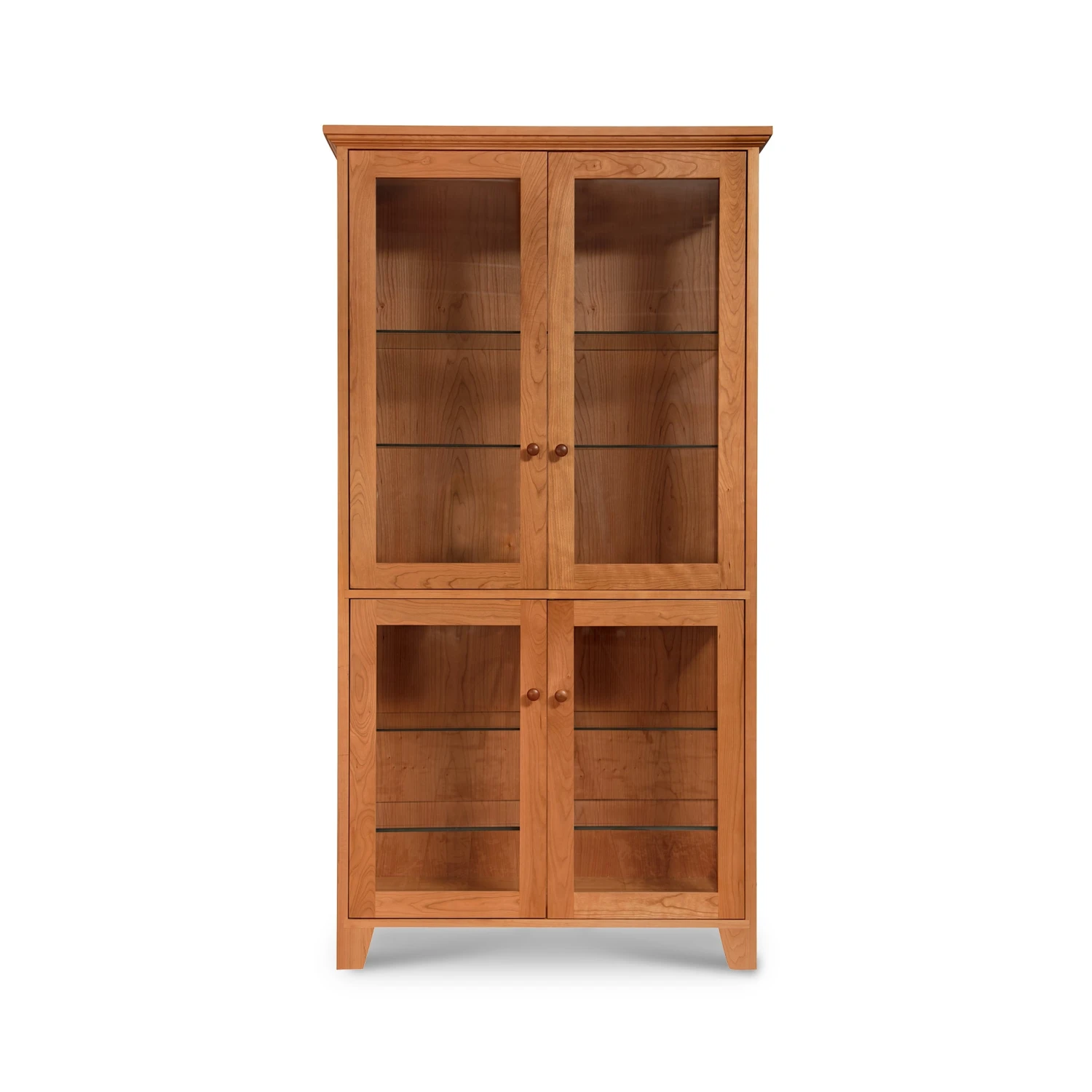 Classic Vermont Handcrafted Curio Cabinet 4 Classic Vermont Handcrafted Curio Cabinet - Image 2