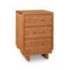 Contemporary Cable Solid Hardwood 3-Drawer Nightstand -VERMONT WOODS Contemp Cable 3 Drawer Nightstand