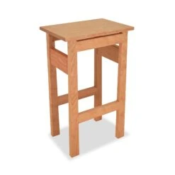 Contemporary Asian Solid Wood Counter & Bar Stool 9 Contemporary Asian Solid Wood Counter & Bar Stool -VERMONT WOODS Contemporary Asian Stool Natural Cherry