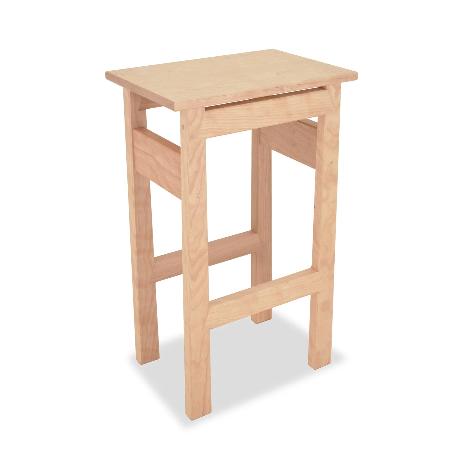 Contemporary Asian Solid Wood Counter & Bar Stool 6 Contemporary Asian Solid Wood Counter & Bar Stool - Image 4