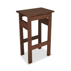 Contemporary Asian Solid Wood Counter & Bar Stool 11 Contemporary Asian Solid Wood Counter & Bar Stool -VERMONT WOODS Contemporary Asian Stool Natural Walnut