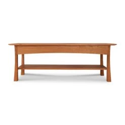 Contemporary Craftsman Solid Wood Coffee Table with 2 Storage Drawers 11 Contemporary Craftsman Solid Wood Coffee Table with 2 Storage Drawers -VERMONT WOODS Contemporary Craftsman 2 Drawer Console Table 3
