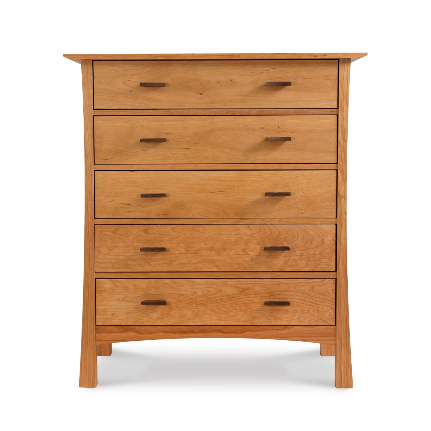 Solid Wood 5-Drawer Chest: Contemporary Craftsman Bedroom Storage 4 Solid Wood 5-Drawer Chest: Contemporary Craftsman Bedroom Storage - Image 2