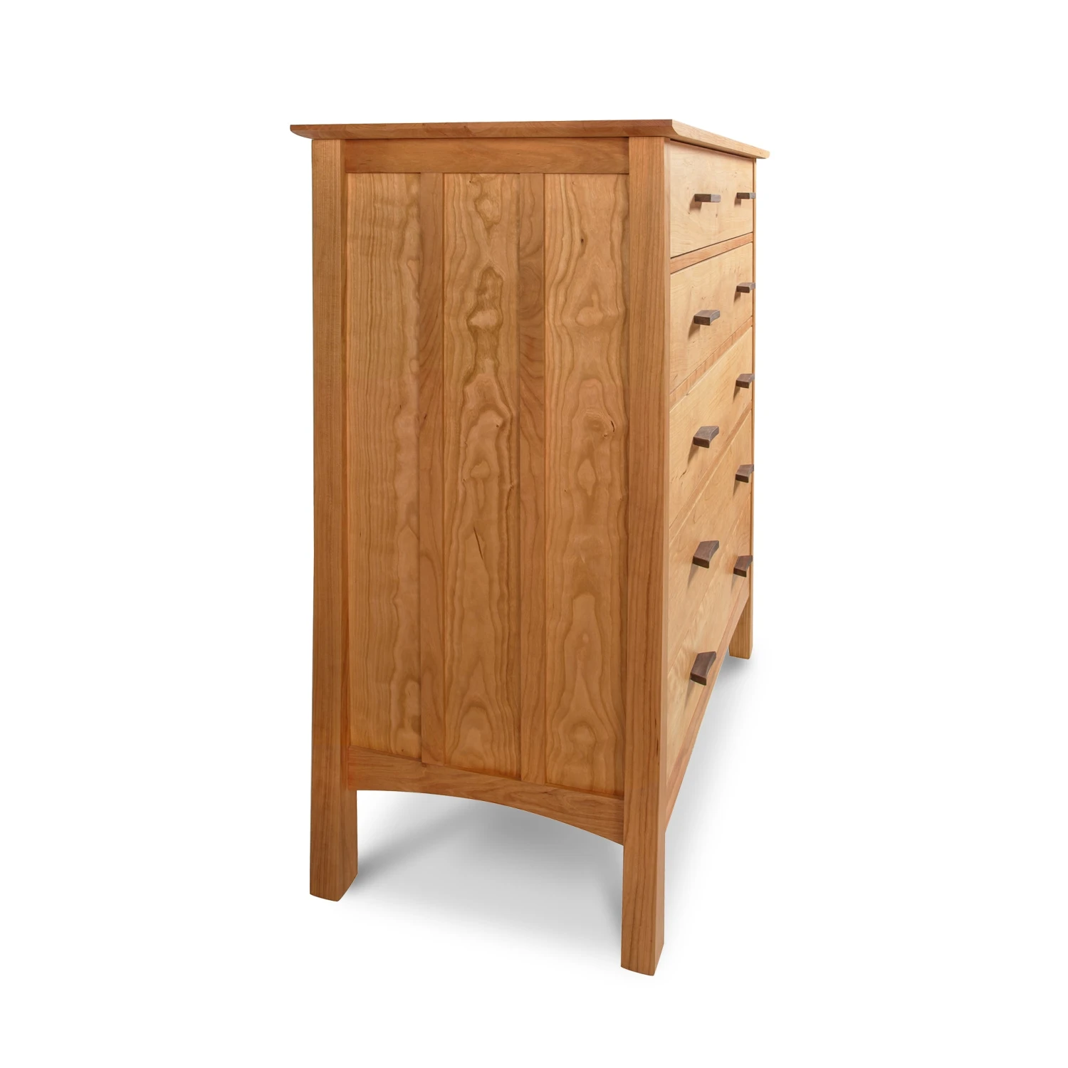 Solid Wood 5-Drawer Chest: Contemporary Craftsman Bedroom Storage 5 Solid Wood 5-Drawer Chest: Contemporary Craftsman Bedroom Storage - Image 3