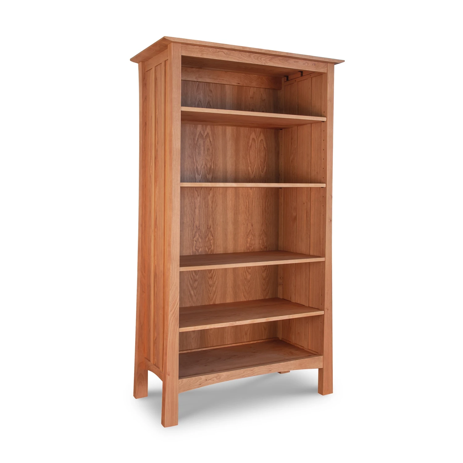 Custom Handmade Contemporary Craftsman Solid Wood Bookcase 3 Custom Handmade Contemporary Craftsman Solid Wood Bookcase