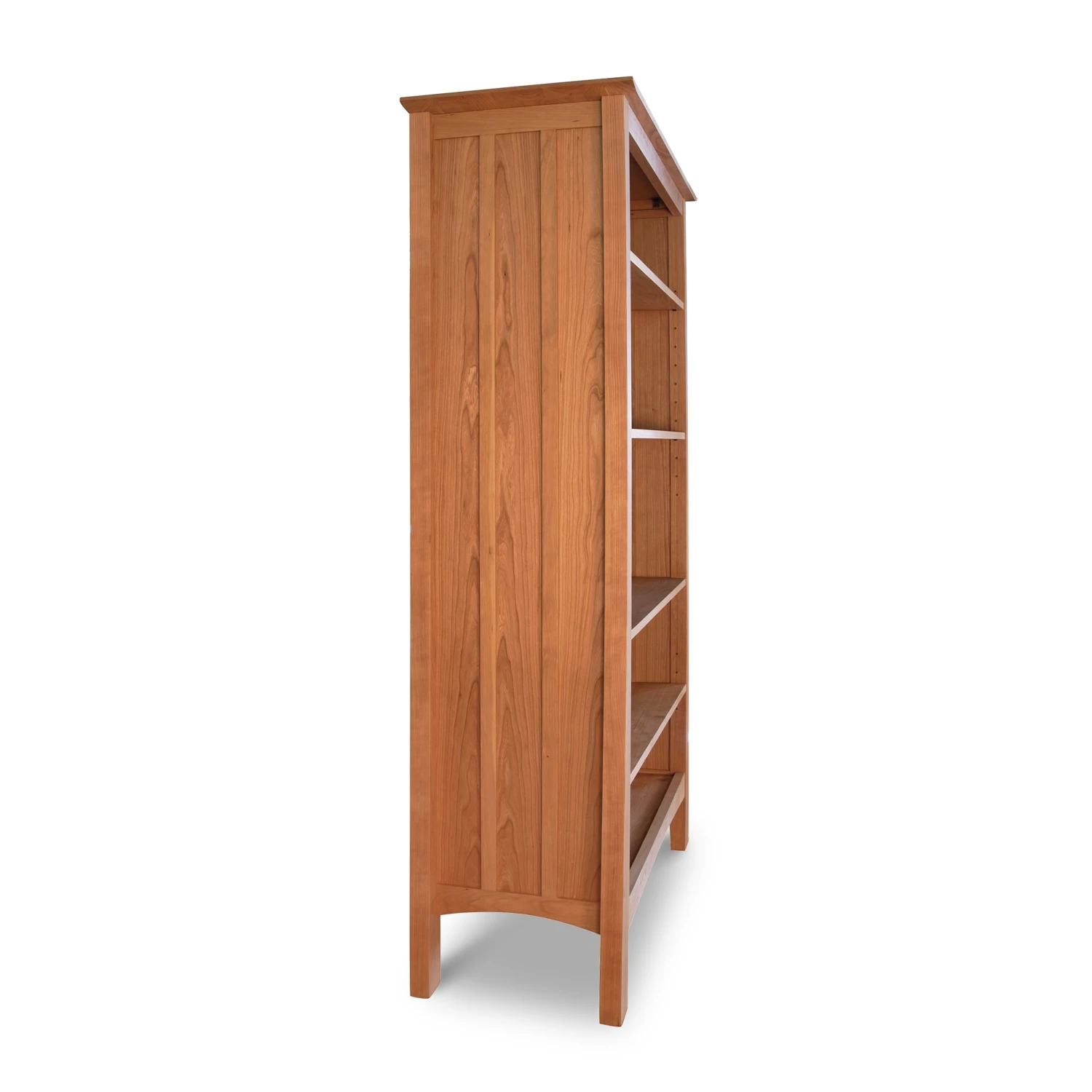 Custom Handmade Contemporary Craftsman Solid Wood Bookcase 5 Custom Handmade Contemporary Craftsman Solid Wood Bookcase - Image 3