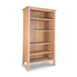 Custom Handmade Contemporary Craftsman Solid Wood Bookcase 18 Custom Handmade Contemporary Craftsman Solid Wood Bookcase -VERMONT WOODS Contemporary Craftsman Custom Bookcase 72 Inch Natural Maple