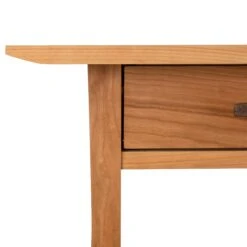 Solid Wood Contemporary Craftsman Library Desk - Handcrafted Vermont Writing Desk -VERMONT WOODS Contemporary Craftsman Library Desk 5