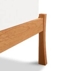 Handcrafted Solid Wood Contemporary Craftsman Bed with Low Footboard -VERMONT WOODS Contemporary Craftsman Low Footboard Bed 5