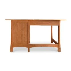 Contemporary Craftsman Solid Wood Study Desk with File Storage -VERMONT WOODS Contemporary Craftsman Study Desk 3