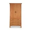 Contemporary Craftsman Solid Wood Tall Armoire -VERMONT WOODS Contemporary Craftsman Tall Armoire 1