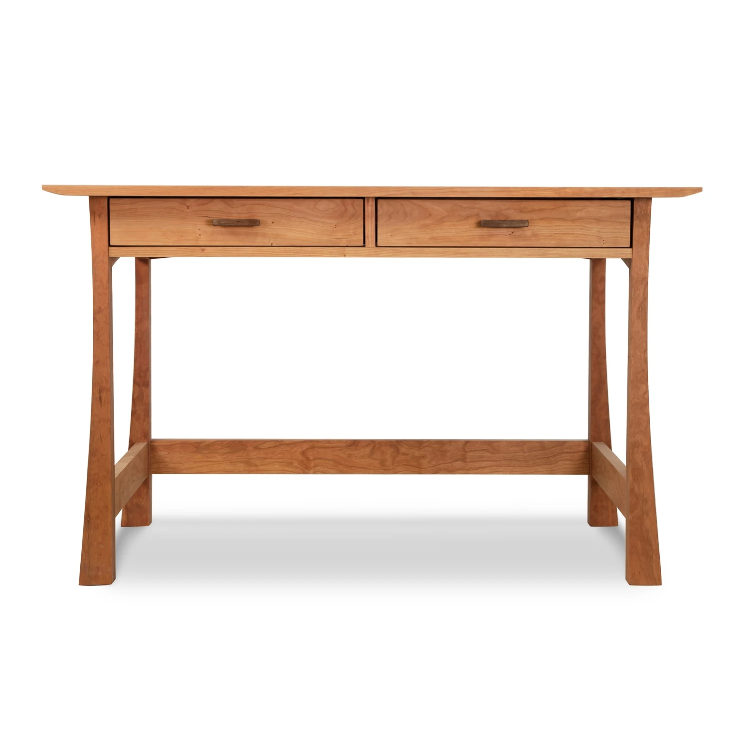 Solid Wood Contemporary Craftsman Writing Desk - Handcrafted in Vermont 4 Solid Wood Contemporary Craftsman Writing Desk - Handcrafted in Vermont - Image 2