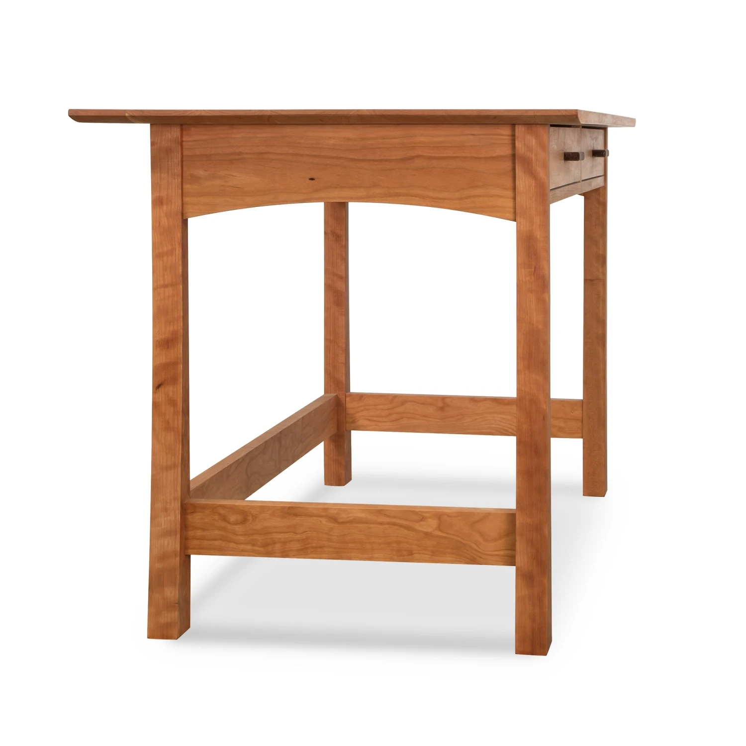 Solid Wood Contemporary Craftsman Writing Desk - Handcrafted in Vermont 5 Solid Wood Contemporary Craftsman Writing Desk - Handcrafted in Vermont - Image 3