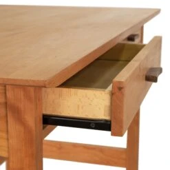 Solid Wood Contemporary Craftsman Writing Desk - Handcrafted in Vermont 13 Solid Wood Contemporary Craftsman Writing Desk - Handcrafted in Vermont -VERMONT WOODS Contemporary Craftsman Writing Desk 4