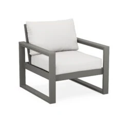 POLYWOOD EDGE Club Chair: Modern All-Weather Deep Seating