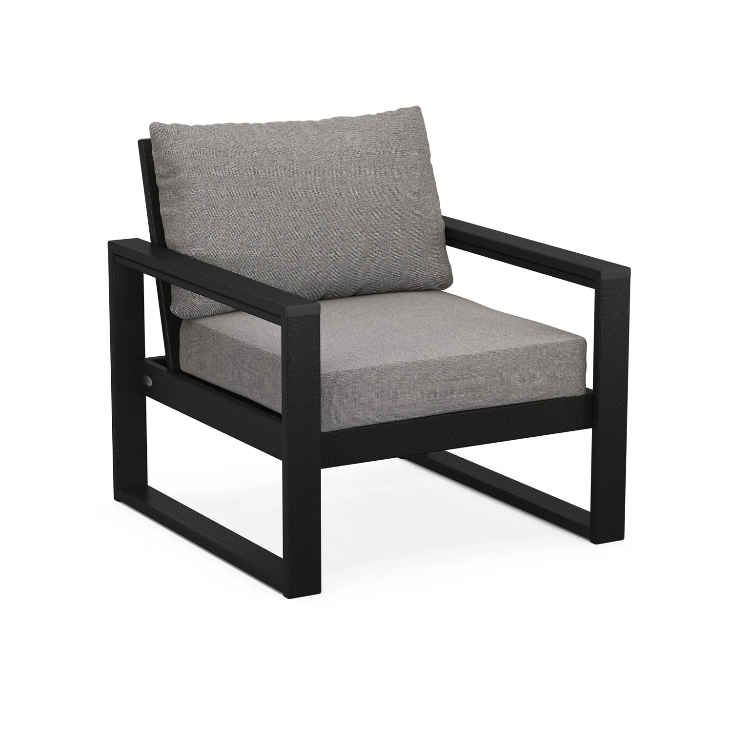 POLYWOOD EDGE Club Chair: Modern All-Weather Deep Seating 6 POLYWOOD EDGE Club Chair: Modern All-Weather Deep Seating - Image 4