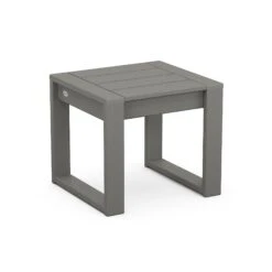 POLYWOOD EDGE End Table - Modern Outdoor Side Table