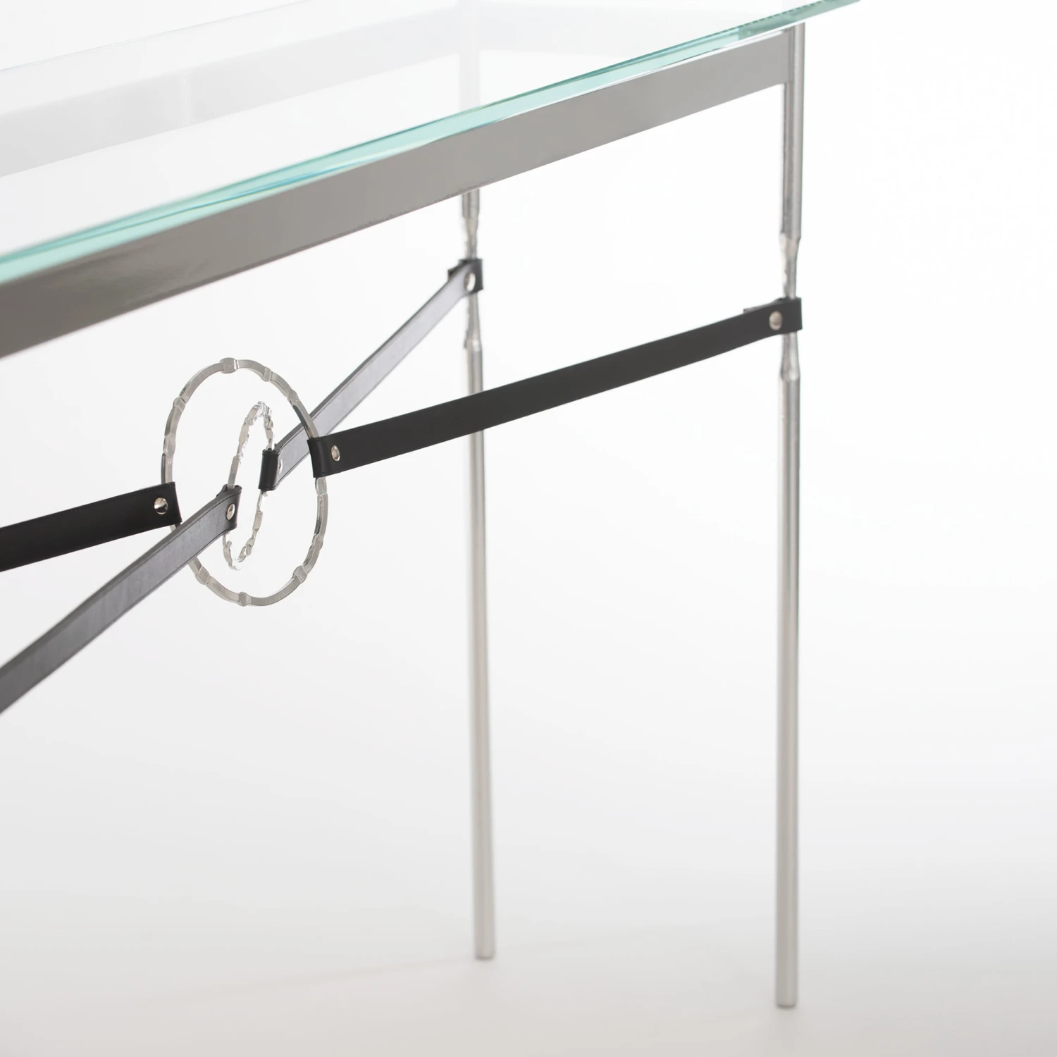 Hubbardton Forge Equus Console Table - Hand-Forged 54" Accent Table 6 Hubbardton Forge Equus Console Table - Hand-Forged 54" Accent Table - Image 4