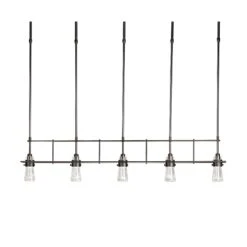Hubbardton Forge Erlenmeyer 5-Light Industrial Pendant