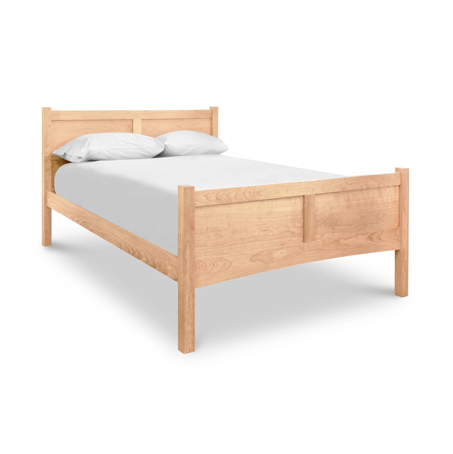 Essex Solid Wood High Footboard Bed - Modern Classic Panel Frame 5 Essex Solid Wood High Footboard Bed - Modern Classic Panel Frame - Image 3