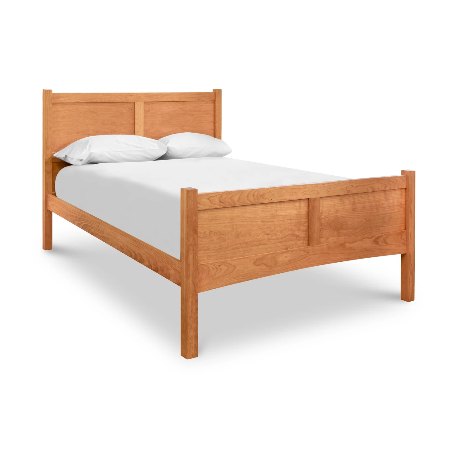 Essex Solid Wood High Footboard Bed - Modern Classic Panel Frame 7 Essex Solid Wood High Footboard Bed - Modern Classic Panel Frame - Image 5