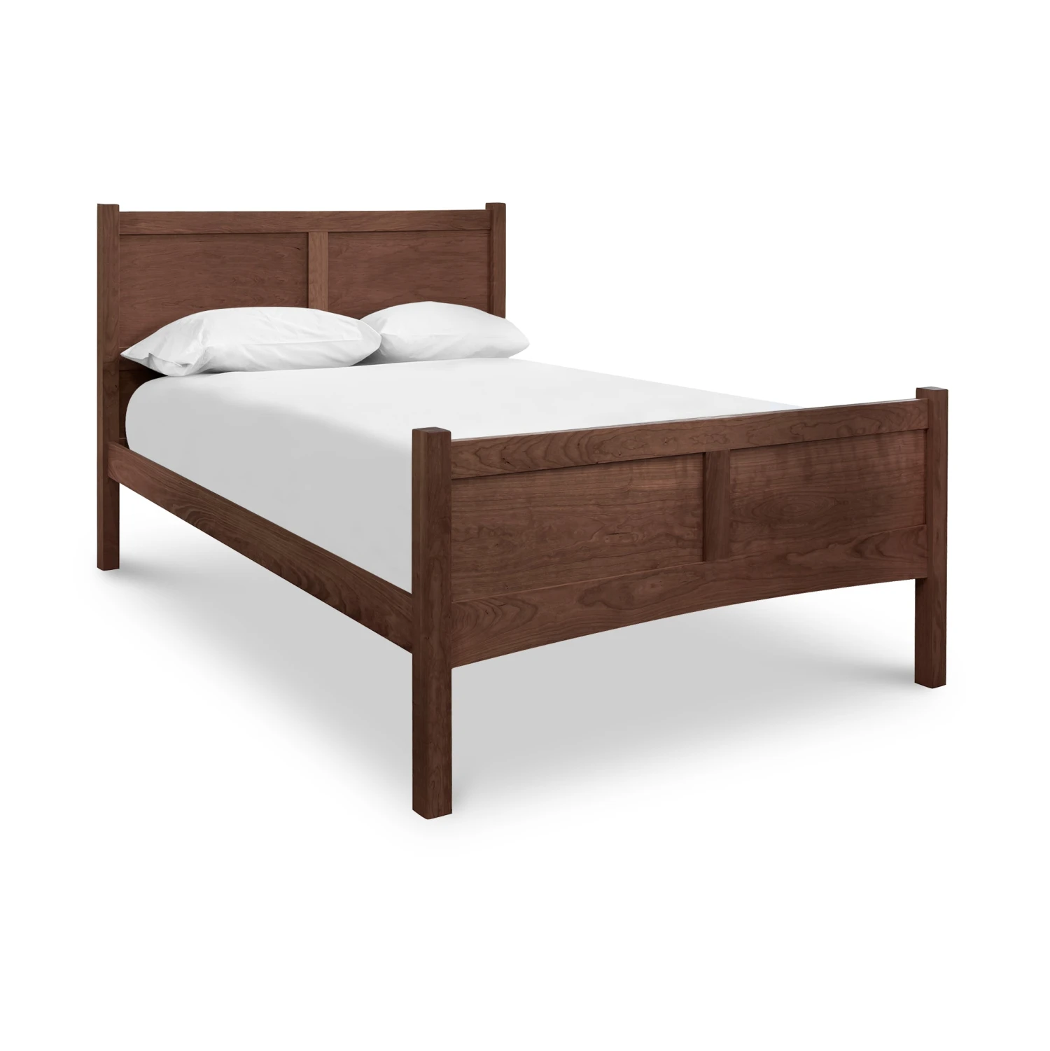 Essex Solid Wood High Footboard Bed - Modern Classic Panel Frame 9 Essex Solid Wood High Footboard Bed - Modern Classic Panel Frame - Image 7
