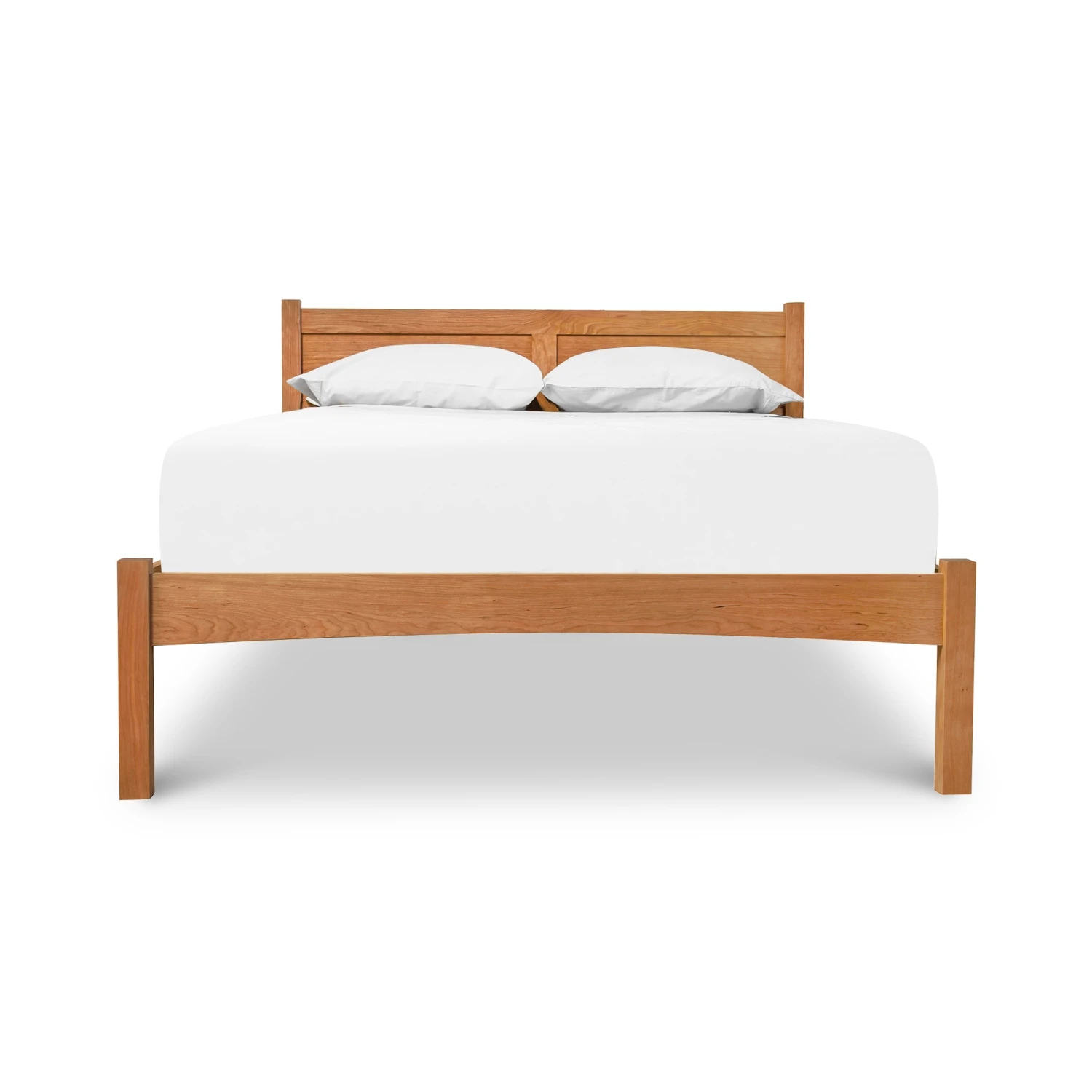 Solid Hardwood Low Footboard Bed - Essex Modern Classic Panel Bed 4 Solid Hardwood Low Footboard Bed - Essex Modern Classic Panel Bed - Image 2