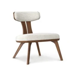 Copeland Estelle Walnut Lounge Chair - Solid American Hardwood Seating