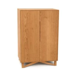 Copeland Furniture Exeter Bar Cabinet -VERMONT WOODS Exeter Cherry Bar Cabinet Natural Cherry