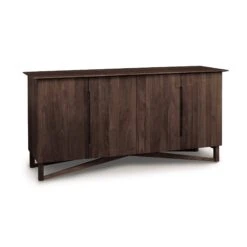 Copeland Exeter Buffet: Modern Solid Hardwood Dining Storage 21 Copeland Exeter Buffet: Modern Solid Hardwood Dining Storage -VERMONT WOODS Exeter Cherry Buffet Smoke Cherry