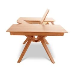 Copeland Furniture Exeter Solid Wood Extension Dining Table -VERMONT WOODS Exeter Cherry Extension Table 4 fxr077