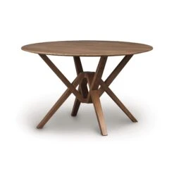 Copeland Exeter Round Solid Top Dining Table 29 Copeland Exeter Round Solid Top Dining Table -VERMONT WOODS Exeter Cherry Round Table 48 Inch Saddle Cherry
