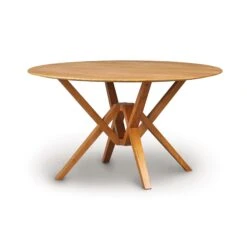 Copeland Exeter Round Solid Top Dining Table 31 Copeland Exeter Round Solid Top Dining Table -VERMONT WOODS Exeter Cherry Round Table 54 Inch Natural Cherry