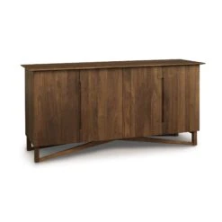 Copeland Exeter Buffet: Modern Solid Hardwood Dining Storage 17 Copeland Exeter Buffet: Modern Solid Hardwood Dining Storage -VERMONT WOODS Exeter Walnut Buffet