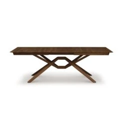 Copeland Furniture Exeter Solid Wood Extension Dining Table -VERMONT WOODS Exeter Walnut Extension Table 2