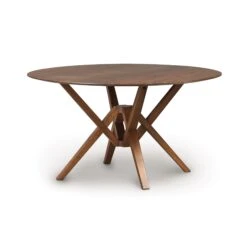 Copeland Exeter Round Solid Top Dining Table 32 Copeland Exeter Round Solid Top Dining Table -VERMONT WOODS Exeter Walnut Round Table 54 Inch