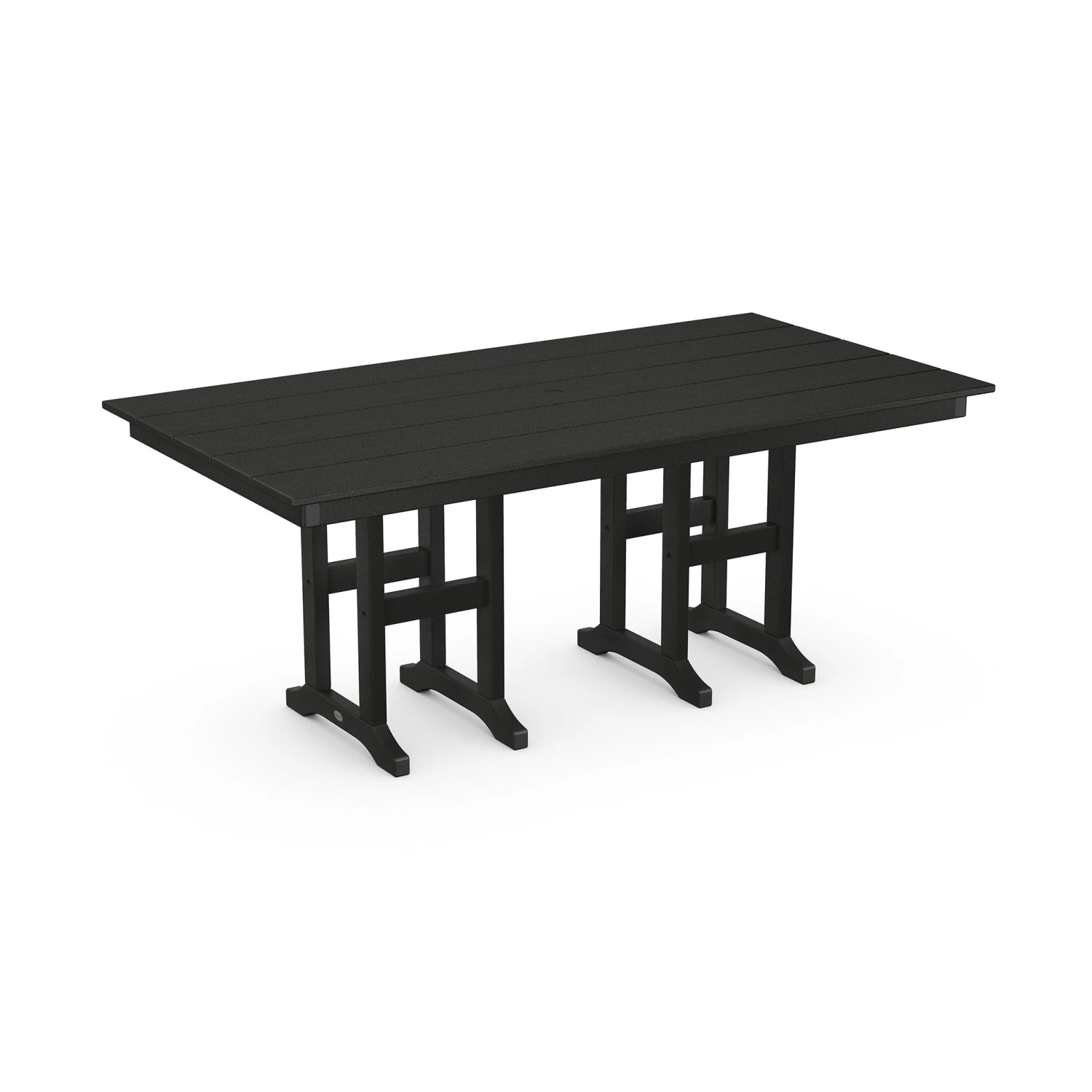 POLYWOOD Farmhouse 37" x 72" Rectangular Outdoor Dining Table 4 POLYWOOD Farmhouse 37" x 72" Rectangular Outdoor Dining Table - Image 2