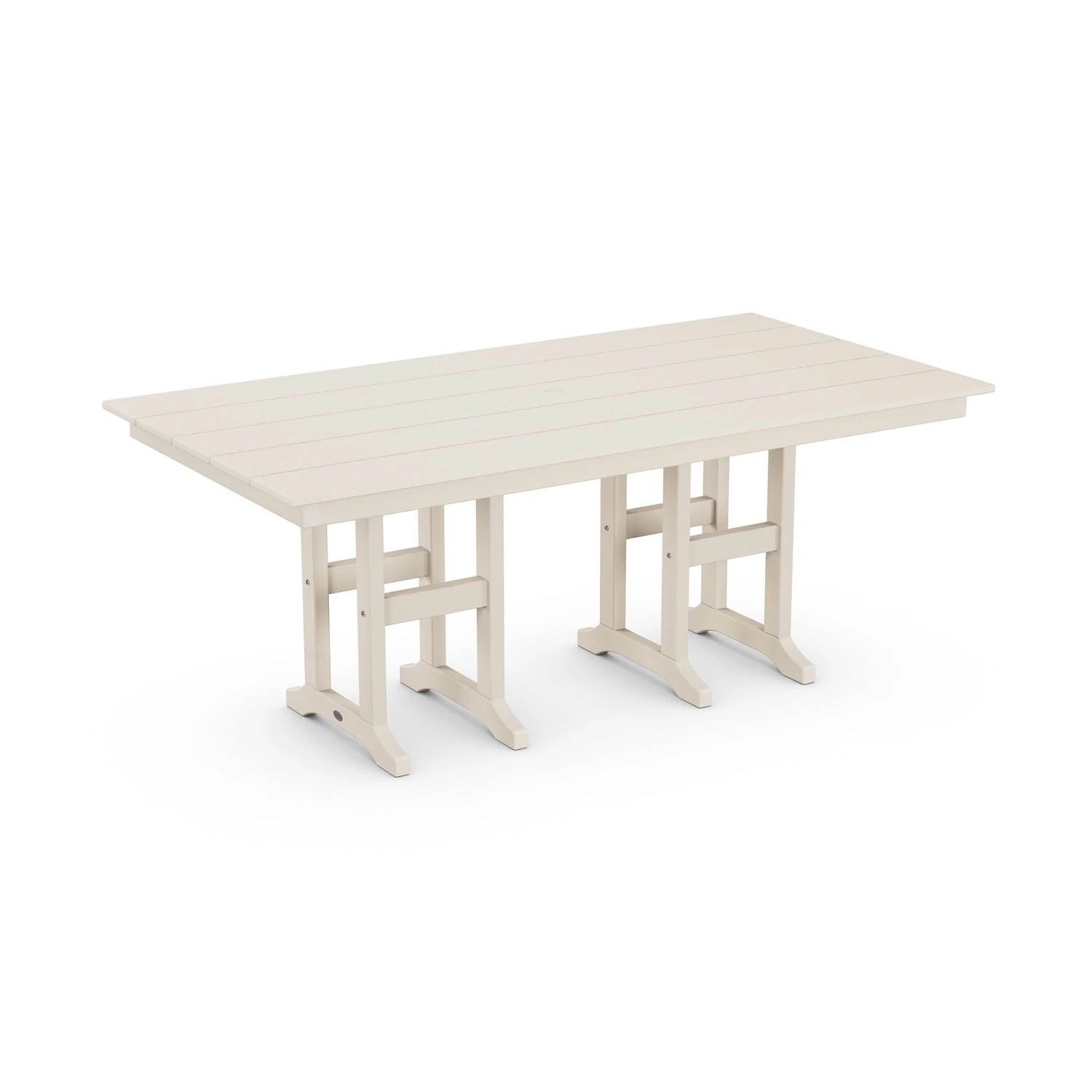 POLYWOOD Farmhouse 37" x 72" Rectangular Outdoor Dining Table 8 POLYWOOD Farmhouse 37" x 72" Rectangular Outdoor Dining Table - Image 6